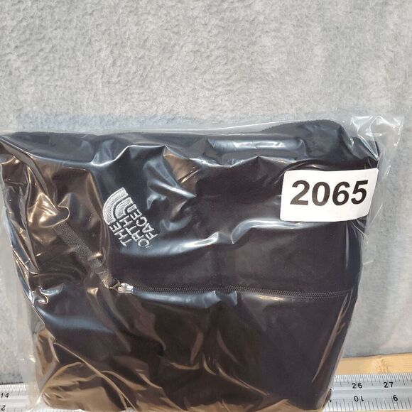 The North Face Sweater Mens Small Black Athletic Fit Logo 1/4 Zip Pullover - Picture 11 of 11